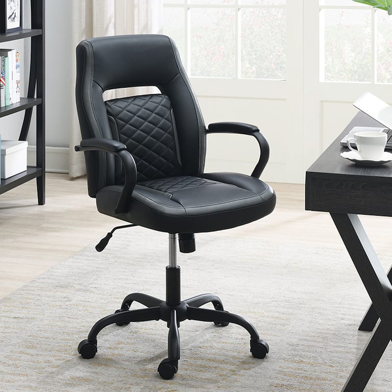 Poundex Office Chairs Multi Colors - Grey