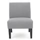 preview thumbnail 31 of 43, Kassi Contemporary Slipper Accent Chair by Christopher Knight Home