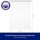 preview thumbnail 16 of 14, Kenney Microban Protected Heavyweight PEVA Shower Liner, 70" W x 72" H