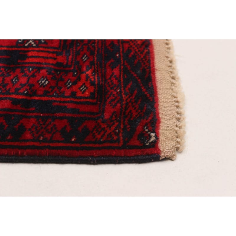 Teimani Red Rug 4'0" x 5'2" - 4'0 x 5'2