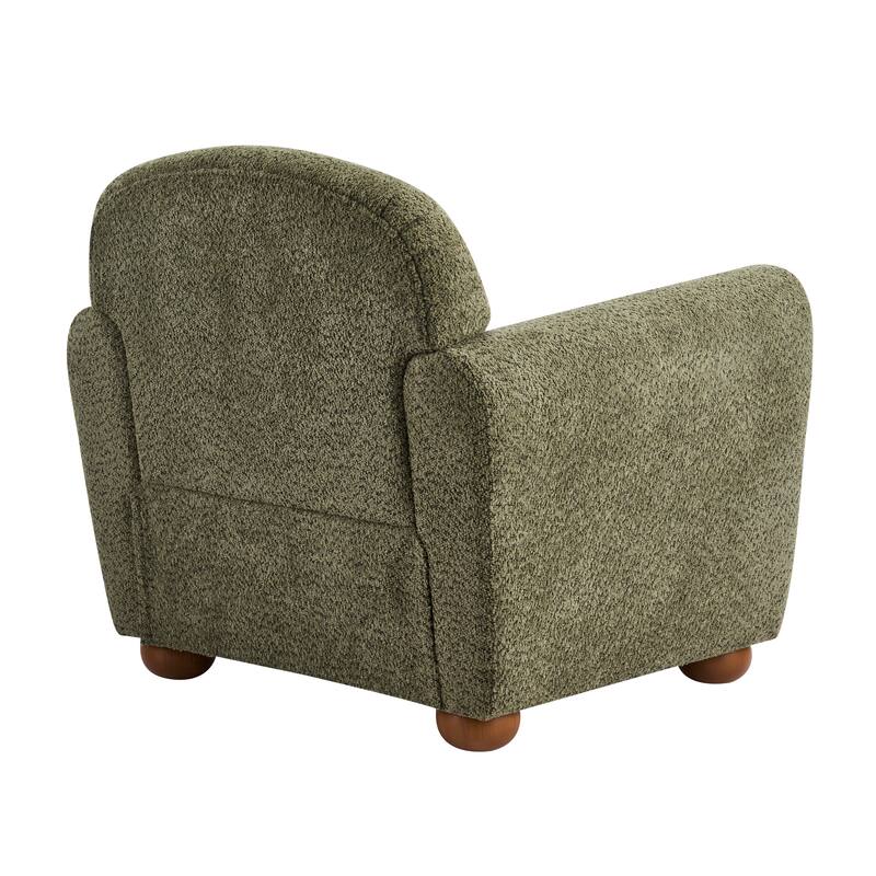 Christopher Knight Home - Rapallo Modern Upholstered Accent Chair with Plush Fabric Seat