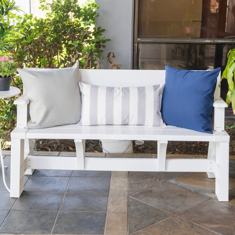 Olivia Striped Outdoor Throw Pillow