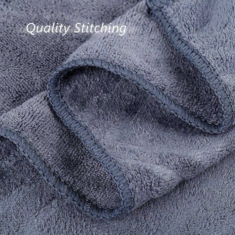 Oversized Diamond/Floral Embossed Bath Towel Set Elegant Towel 30"x60"