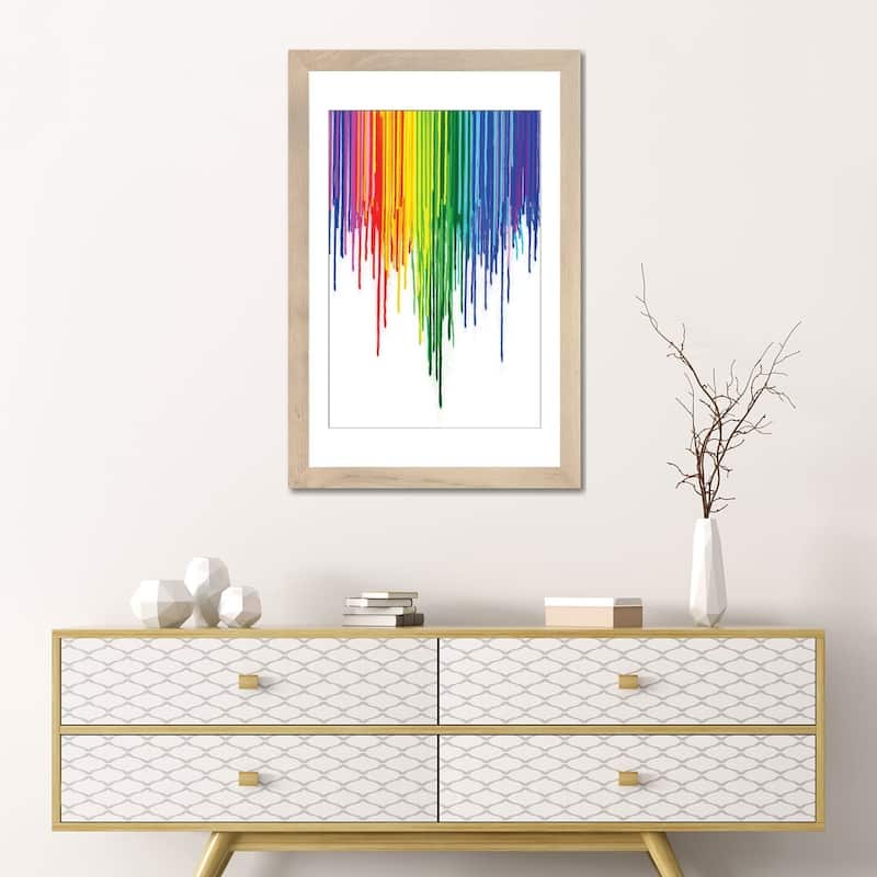 iCanvas "Rainbow Gay Pride" by Notsniw Art