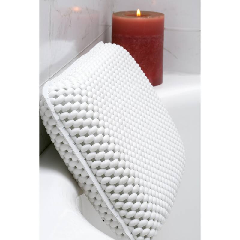 Bath Bliss Foam Bath Pillow - 7" x 11" x 2"