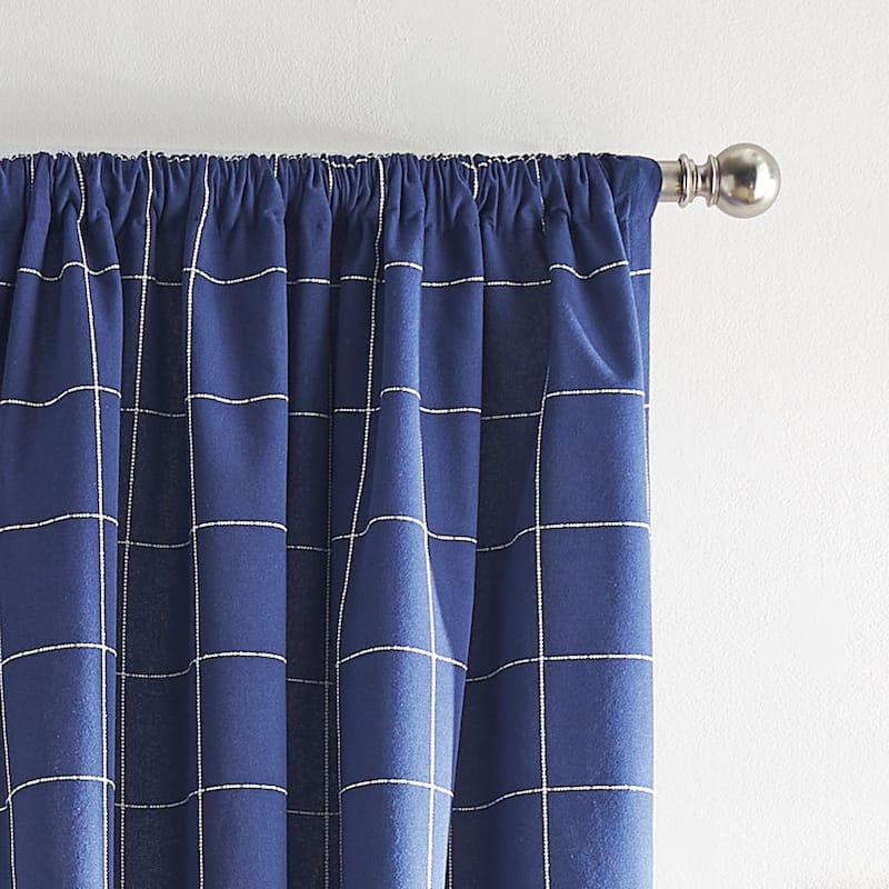 Tommy Hilfiger Big Check Curtain Panel Pair