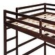 preview thumbnail 6 of 23, Full size Loft Bed with Desk and Writing Board, 2 Drawers Cabinet