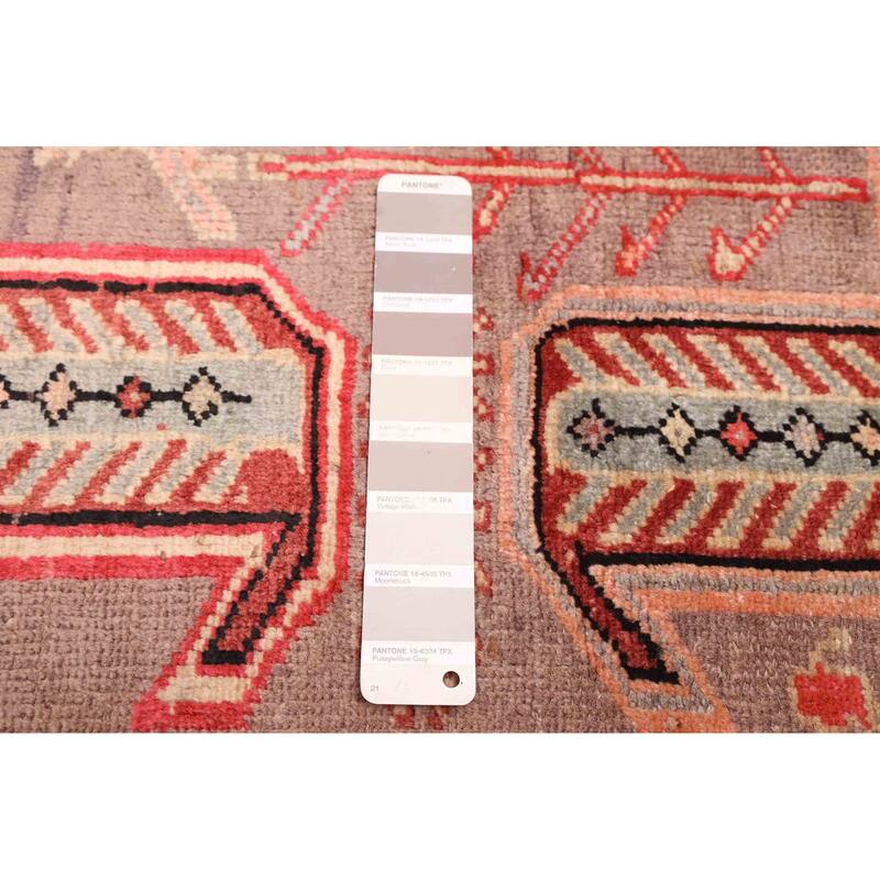 ECARPETGALLERY Hand-knotted Konya Anatolian Taupe Wool Rug - 3'1 x 8'10