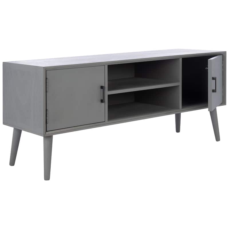 SAFAVIEH Sorrel Mid-Century 47-inch Storage Media TV Stand - 47.3" W x 15.8" L x 20" H