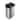 NINESTARS Rectangular Motion Sensor Motion Sensor Trash Can 13.2 Gallon/50 Liter Stainless Steel DZT-50-28