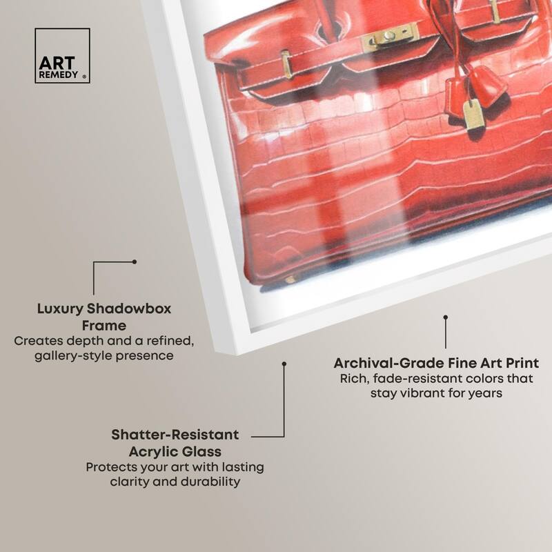 Doll Memories - Red Dream Shadowbox by Art Remedy
