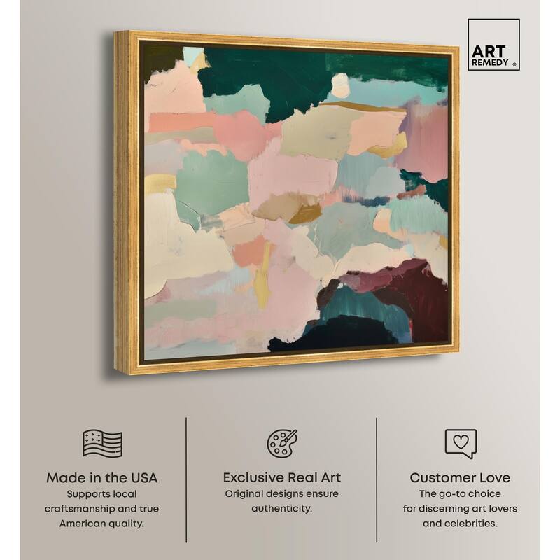 Brushed Beauty II Canvas by Art Remedy