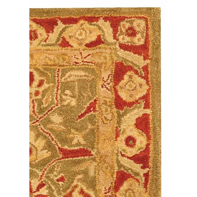 SAFAVIEH Handmade Anatolia Docia Traditional Oriental Hand-spun Wool Rug