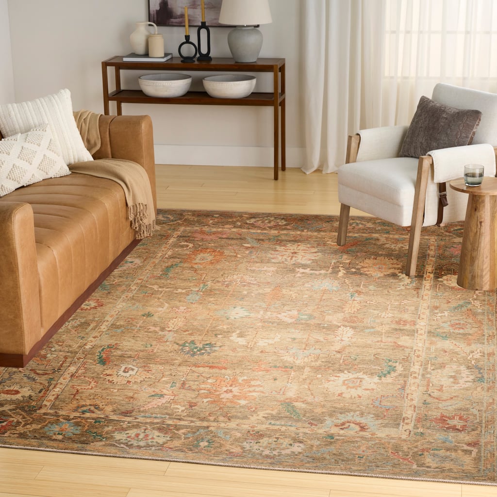 Nourison Vintage Washables Indoor only Persian Area Rug