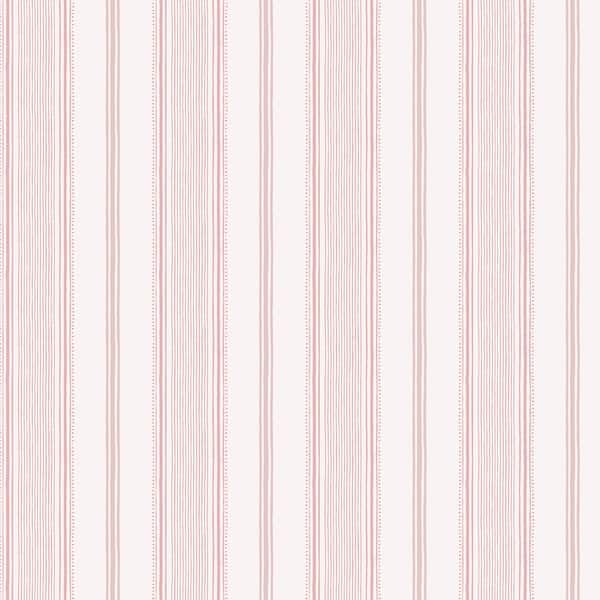slide 2 of 4, Laura Ashley Heacham Stripe Blush Wallpaper