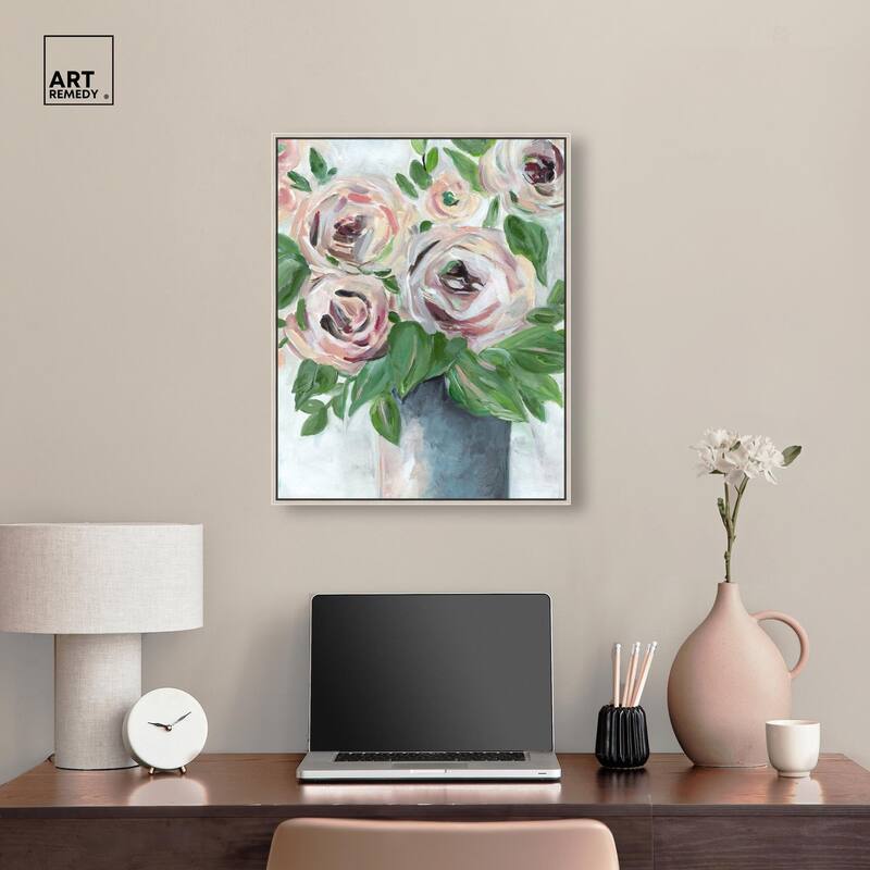 Flowers from my Garden Canvas by Art Remedy
