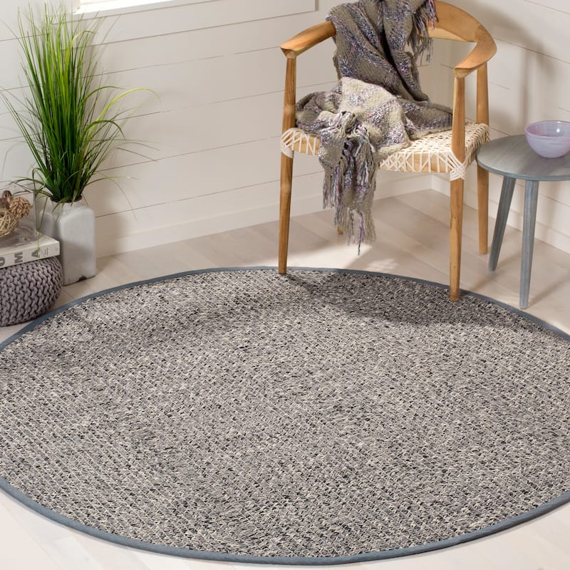 SAFAVIEH, Handmade Flatweave Montauk Gyrithe Casual Cotton Rug