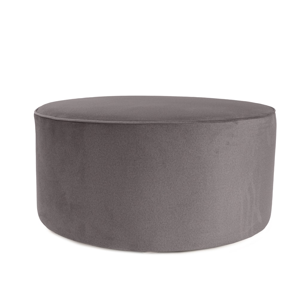 Universal 36" Round Ottoman Qivuit Gray