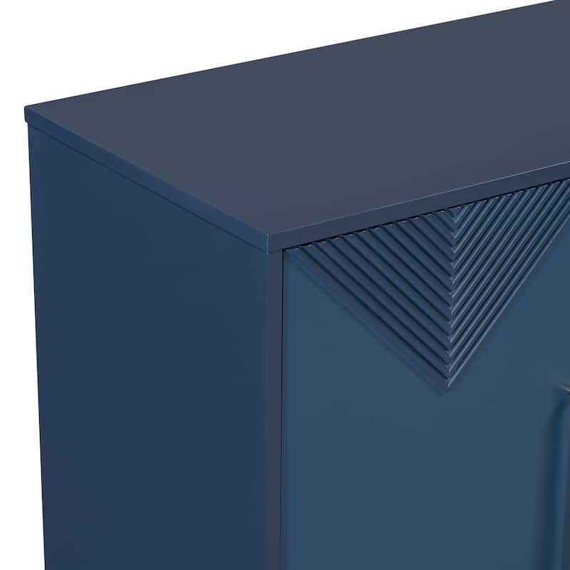 60" 4 Doors Sideboard Cabinet