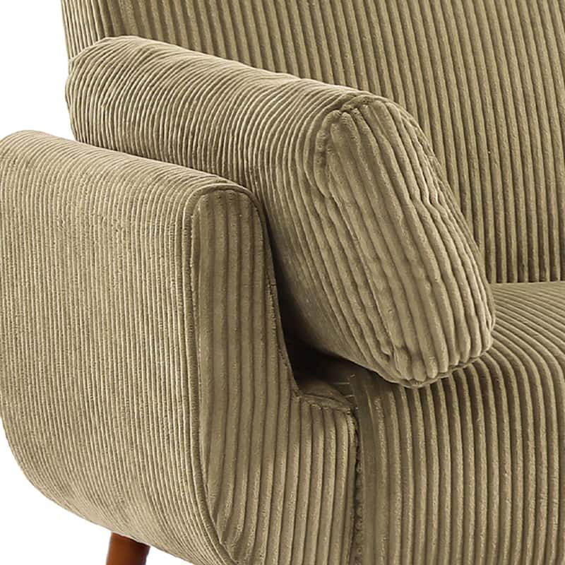 73.5 Inch Futon Sofa Bed Convertible Upholstered Couch Sleeper
