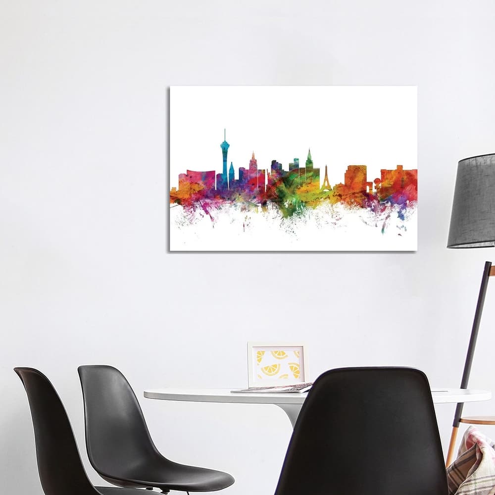 iCanvas "Las Vegas, Nevada Skyline" by Michael Tompsett Canvas Print