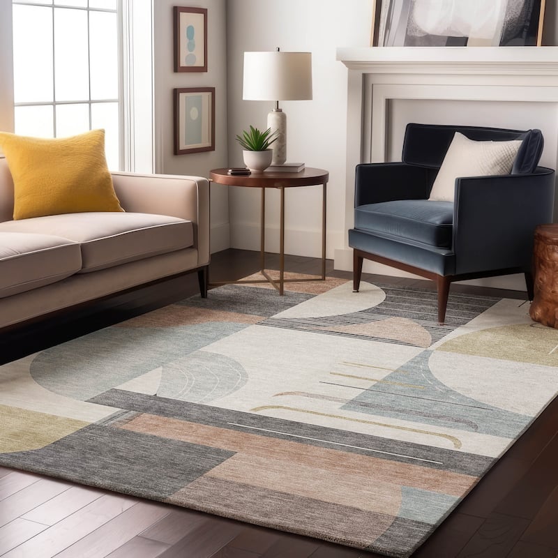 Premium Washable Super Soft Contemporary Mayfield Rug