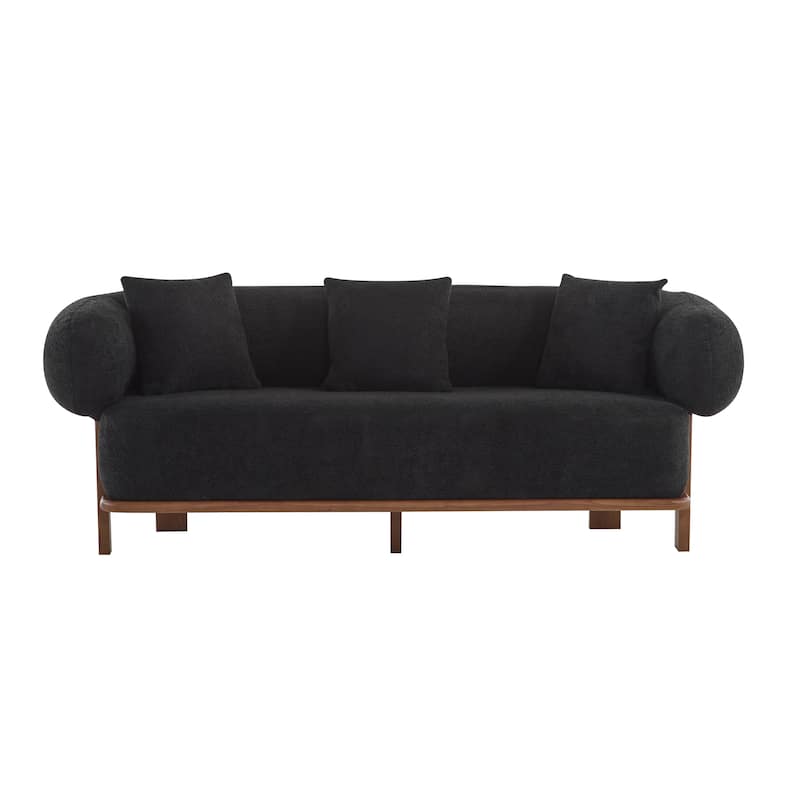 Christopher Knight Home - Oliver Wells Signature Round Arm Sofa