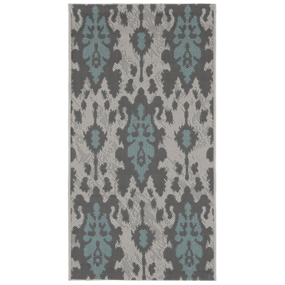 SAFAVIEH Courtyard Simonetta Indoor/ Outdoor Waterproof Patio Backyard Rug