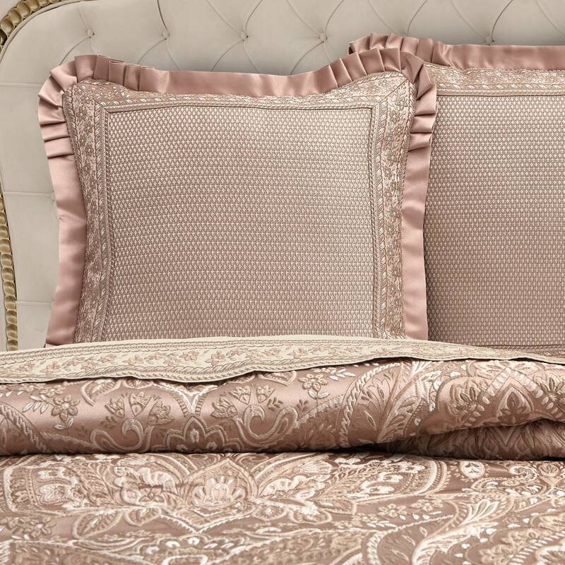 Fiorello Euro Sham - Blush - Euro Square