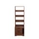 preview thumbnail 11 of 9, Nightstand with Bookshelf,Night Stand with 2 Storage Drawers for Bedroom