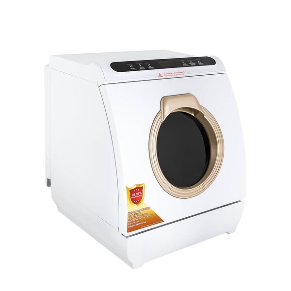 3 in 1 Portable Countertop Dishwasher White
