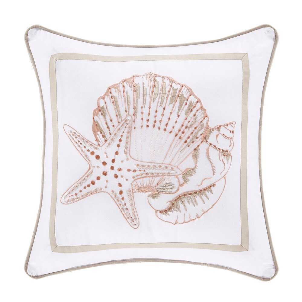in Designart CU14302-16-16 Ice Blocks on Sand Beach Seashore Photo Cushion Cover for Living Room x 16 in Sofa Throw Pillow 16 in 