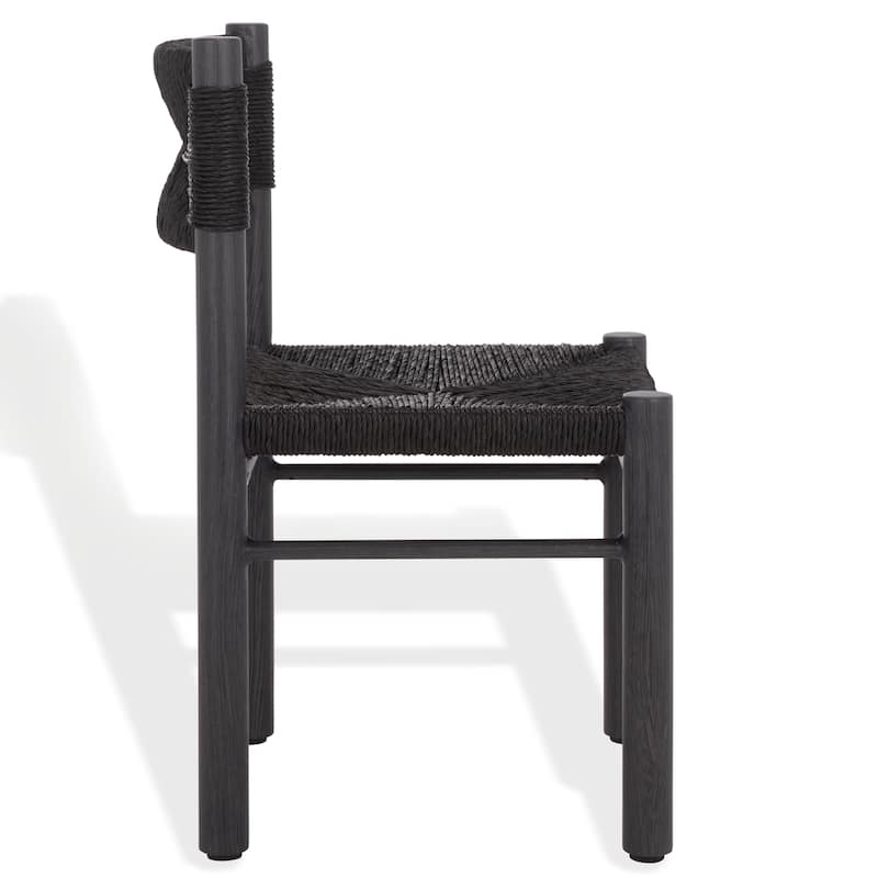 SAFAVIEH Couture Outdoor Patio Furniture Romona Dining Chair, Fully Assembled (Set of 2) - 18"W x 20"D x 32"H