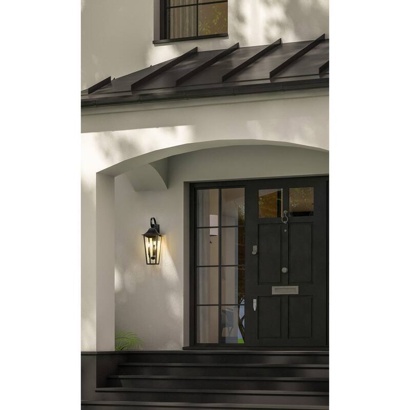 Z-Lite 5008B Gannon 3 Light 28" Tall Marine Grade Outdoor Wall Sconce