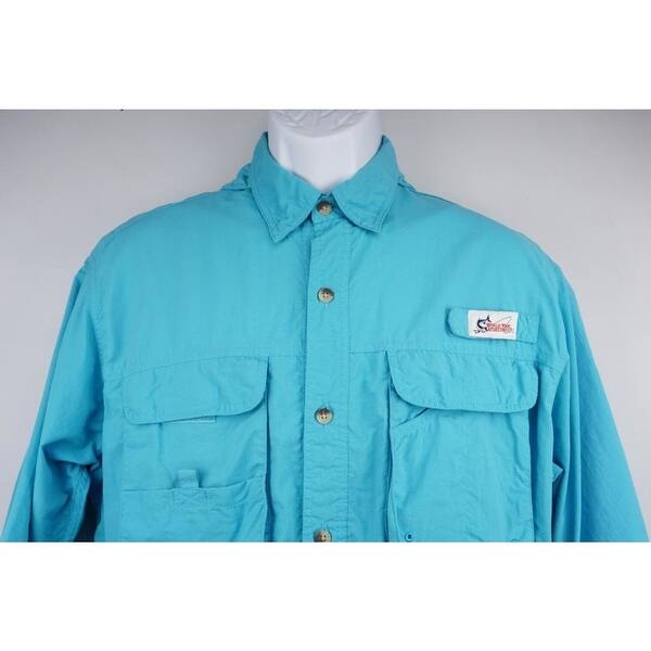 Shop Worldwide Sportsman Lot Of 2 Vented Hiking Fishing Shirt Mens M Overstock 23020577