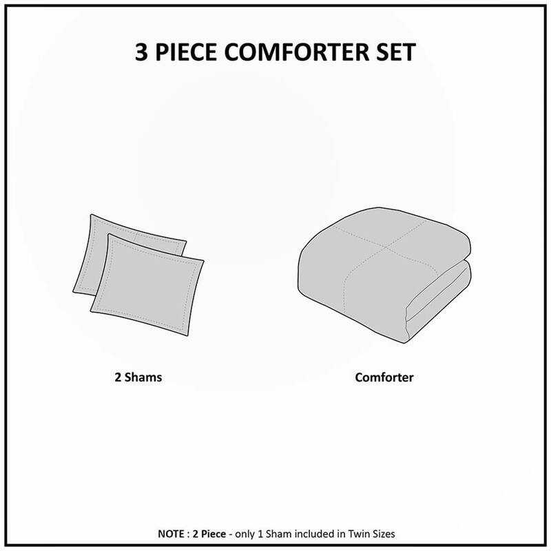 Shaggy Comforter Mini Set