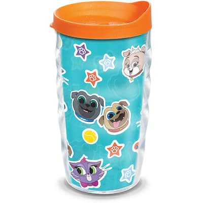Tervis Disney - Puppy Dog Pals Collage Made in USA Double Walled Insulated Travel Tumbler, Classic - 10oz Wavy