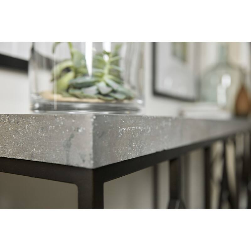Hooker Furniture Ciao Bella 81" Wide Contemporary Farmhouse Faux