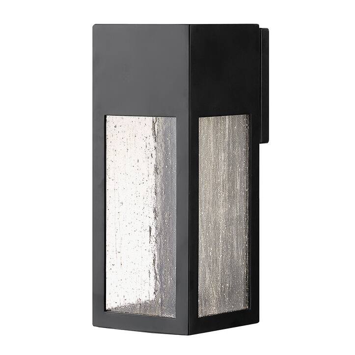 Hinkley Lighting Rook 12" Tall Outdoor Wall Sconce with LED Bulb - Satin Black