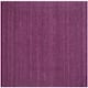 SAFAVIEH Jerneja Handmade Solid Chunky Jute Area Rug - 8' x 8' Square - Purple