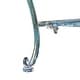 preview thumbnail 14 of 29, SAFAVIEH Outdoor Living Abner Wrought Iron 46-inch Garden Bench. - 45.8" W x 20" L x 40" H