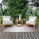 preview thumbnail 2 of 7, Cambridge Casual Chara 3-piece Teak Wood Outdoor Chat Set