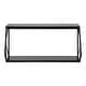 preview thumbnail 10 of 11, Kate and Laurel Brost Wood and Metal Wall Shelf - 22x8x10.25