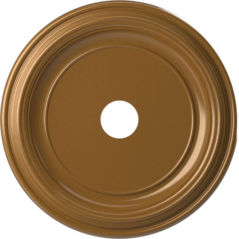 3 1/2" Inside Diameter - Traditional Thermoformed PVC Ceiling Medallion
