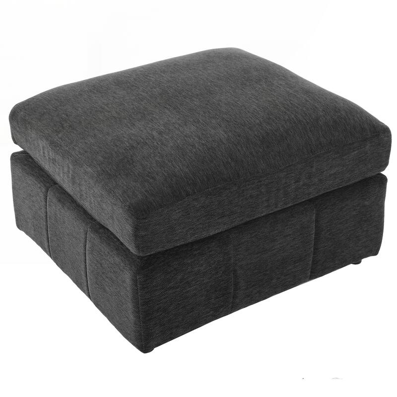 Modern Sectional Sofa Modular Sofa 85.4" U-shaped Sofa Couch Sofa Bed L-shaped Sofa with a Movable Ottoman