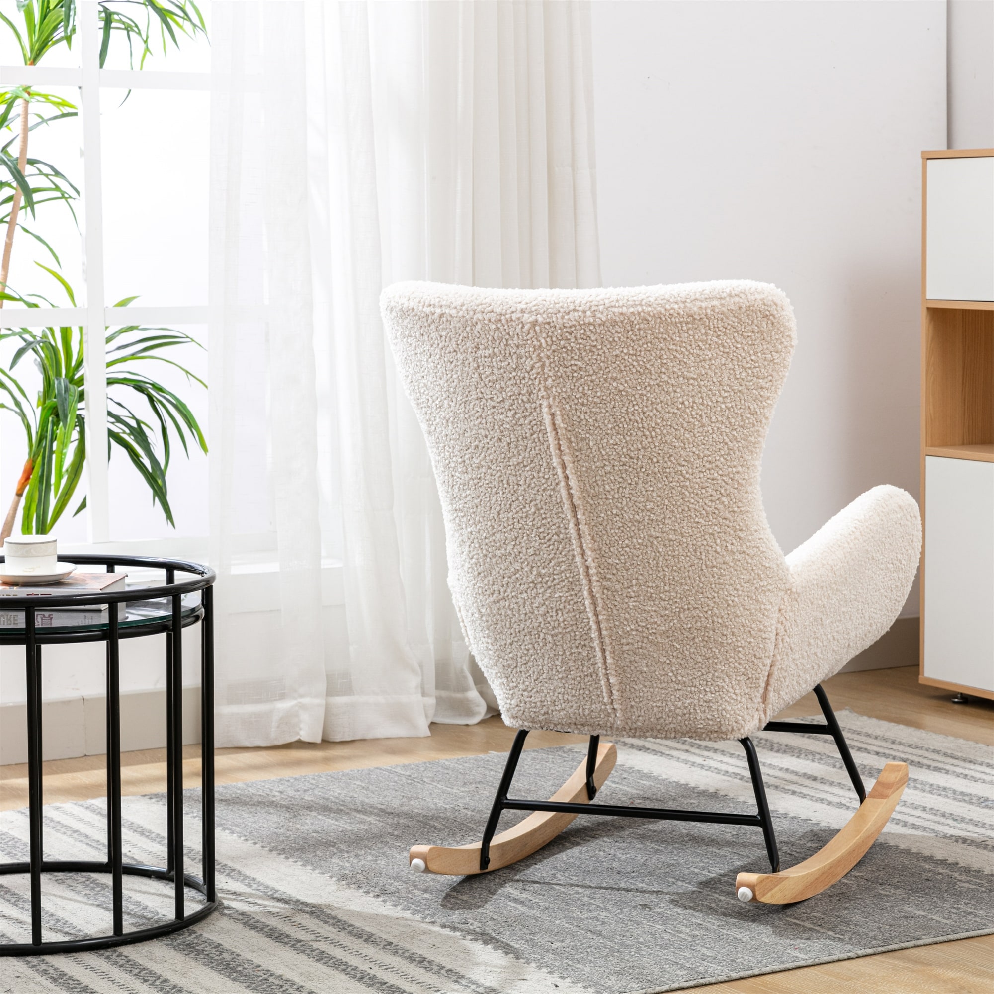 Minimalist cheap rocking chair
