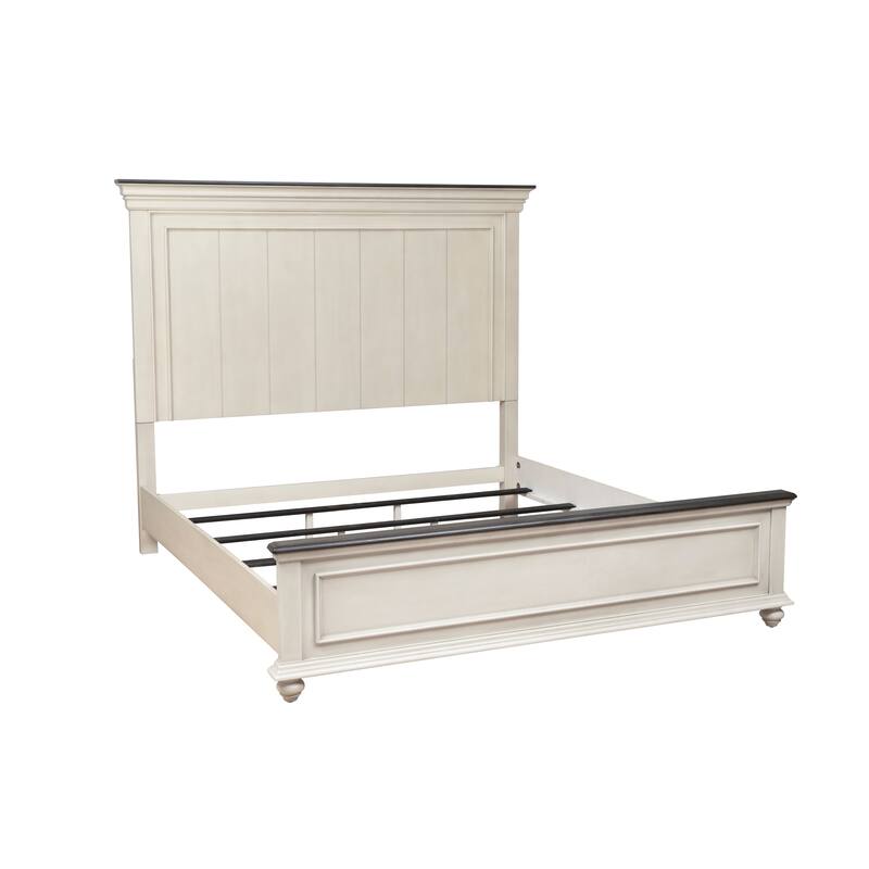 Ellington King Bed White