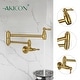 preview thumbnail 40 of 41, Copper Wall-Mounted Pot Filler Faucet