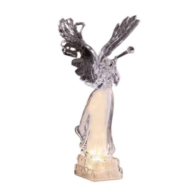 Trumpeter Angel Figurine Christmas Decoration - 16.75" - Set of 2