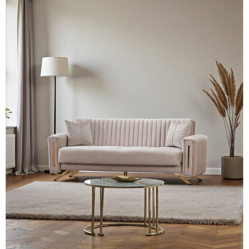 Borvian 3 Pieces Living Room Sets 1 Sofa 2 Chair